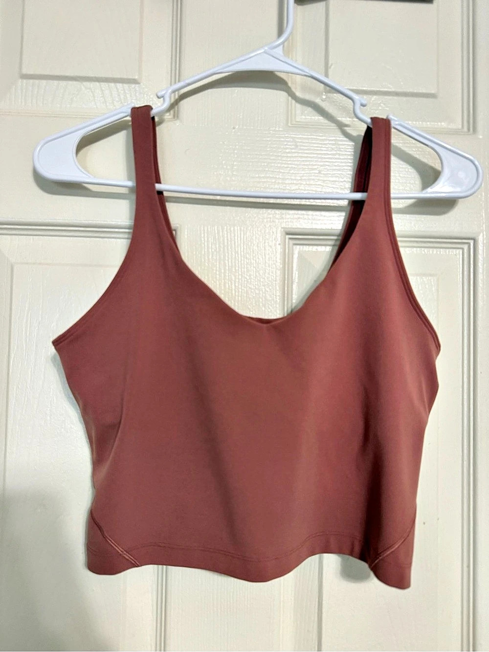 lululemon Align Tank dusty rosy pink Size 10